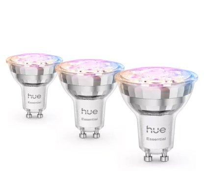 Inteligentne oświetlenie Philips Hue Essential White and Color Ambiance Żarówka GU10 345lm 3szt 8721103055330